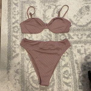 Mauve Abercrombie & Fitch bikini
